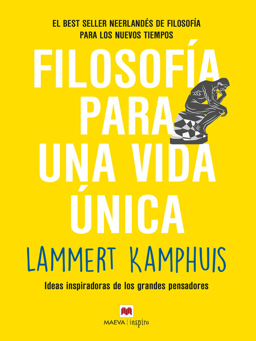Title details for Filosofía para una vida única by Lammert Kamphuis - Available